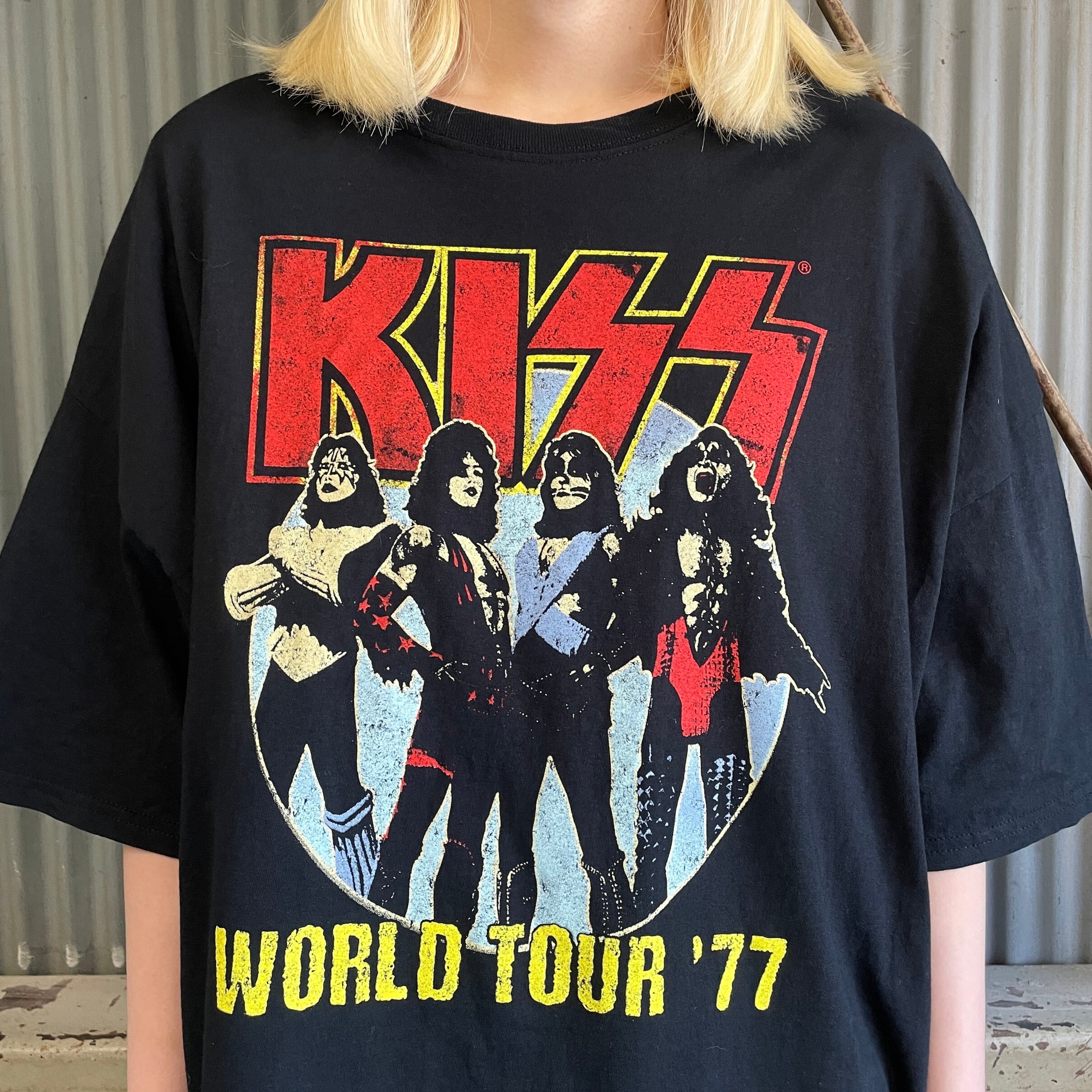 ＫＩＳＳ ワールドツアー２００１ オフィシャルＴシャツ