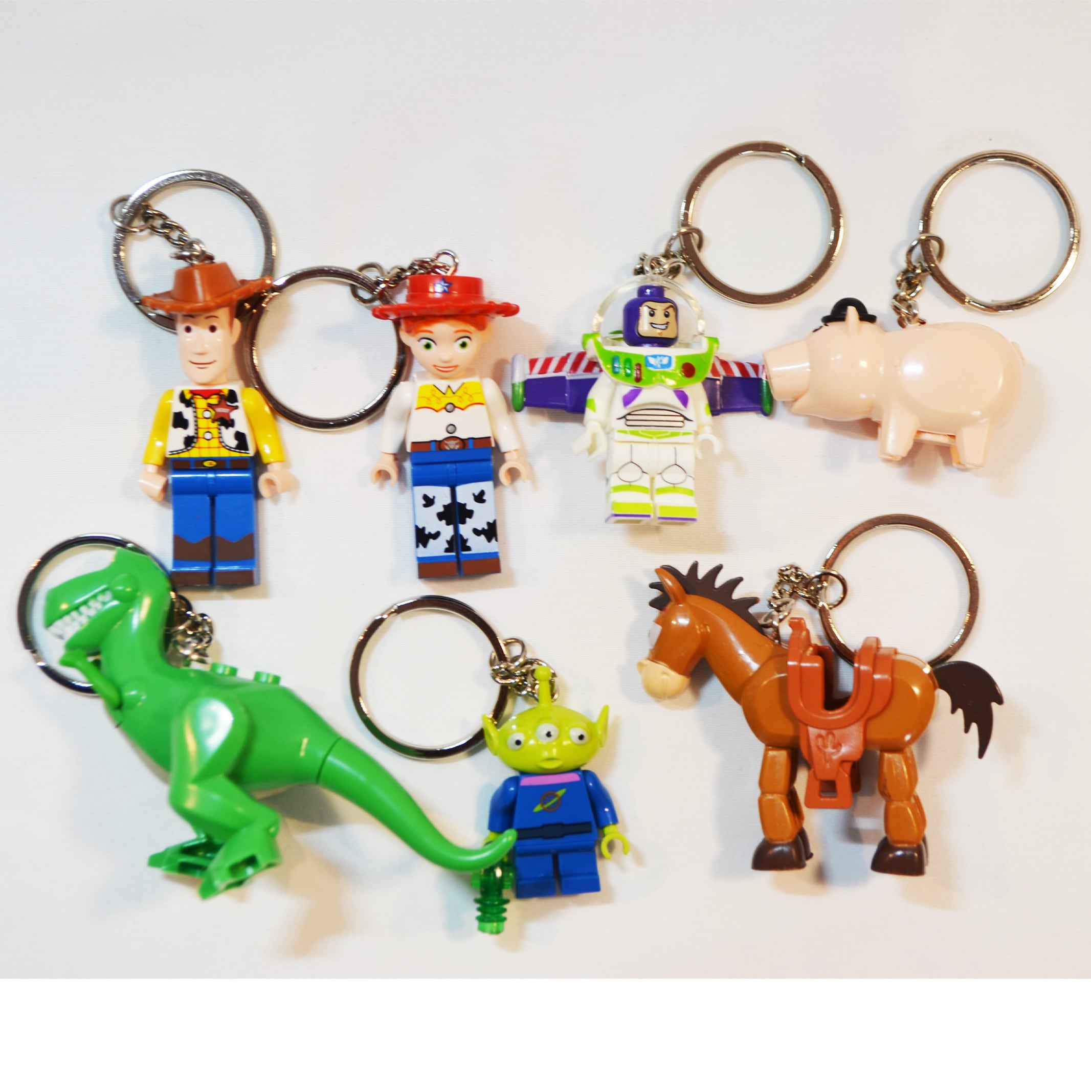 レゴ風 ブロックキーホルダー トイストーリー 新品 バラ売り No.1