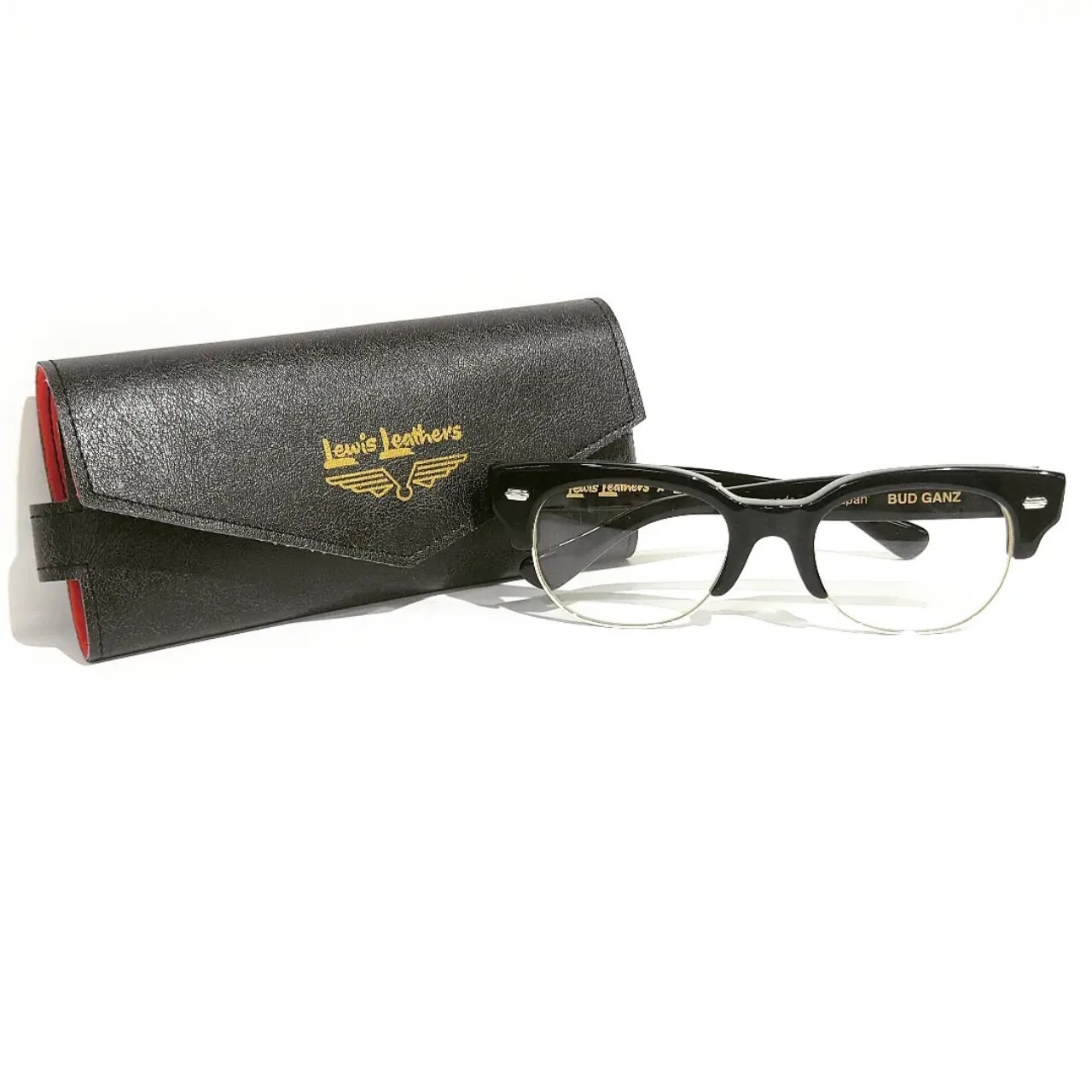 EFFECTOR × Lewis Leathers BUD GANZ BK/SILVER | Glass AND Art