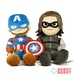 ディズニーストア マーベル キャプテン・アメリカ & ウィンター・ソルジャー グリヒル ぬいぐるみ 2体セット 26センチ 紙タグ付き