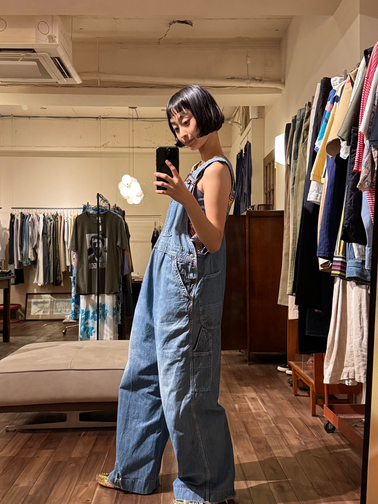 1950s-60s "BIG MAC" Penneys Square Bak Denim Overalls
（50s-60s ビッグマック ペニーズ スクエアバック デニムオーバーオール）