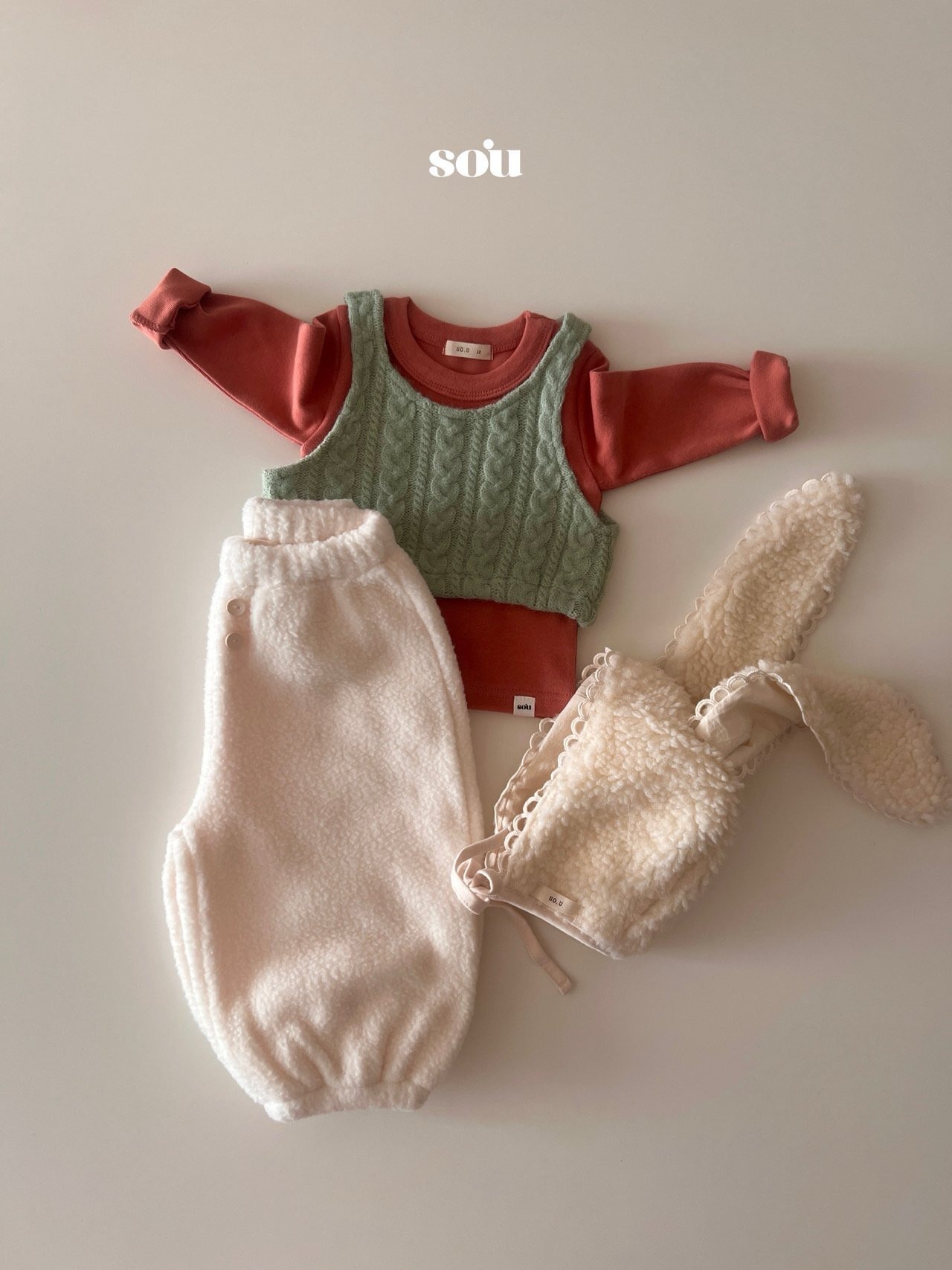 SO U［取寄］button hangari pants 26winter
