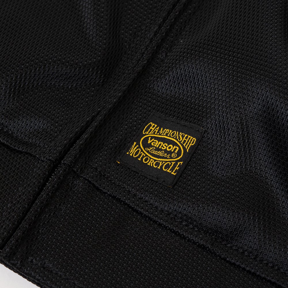 VSE26103S メッシュスウィングトップジャケット | vansonleathers