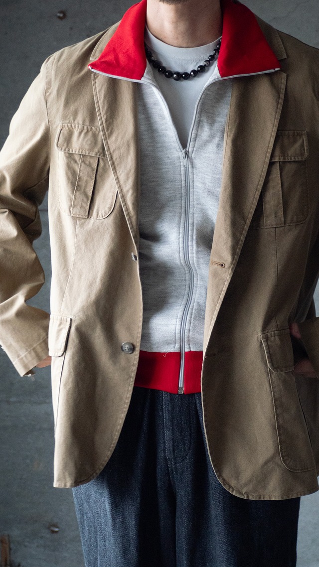 "Swimate" 1990s Sweat zip top
