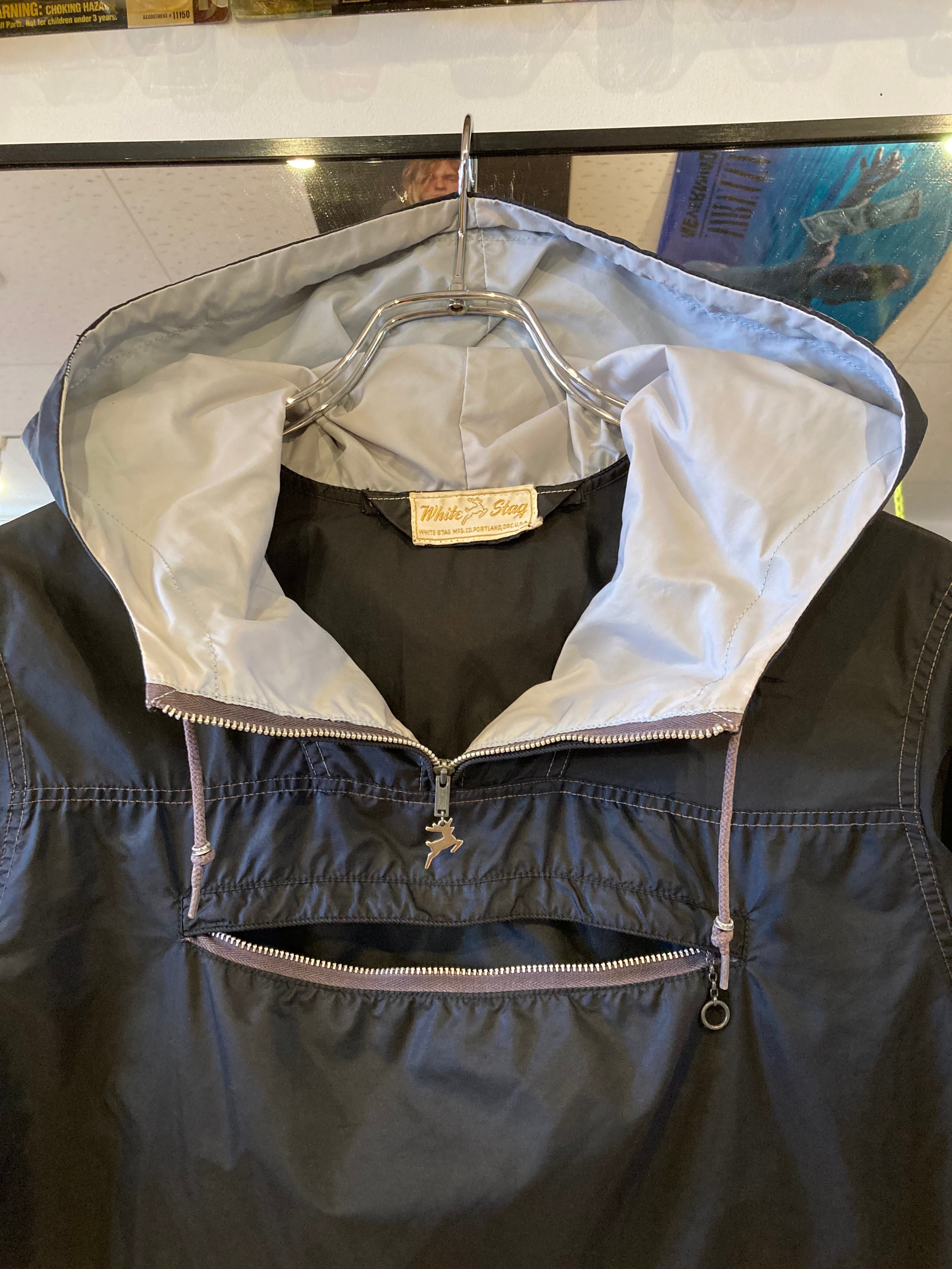 50s60s Whitestag ホワイトスタッグ ナイロンジャケット 50's white stag ナイロンアノラックパッカブルジャケット (SIZE M相当