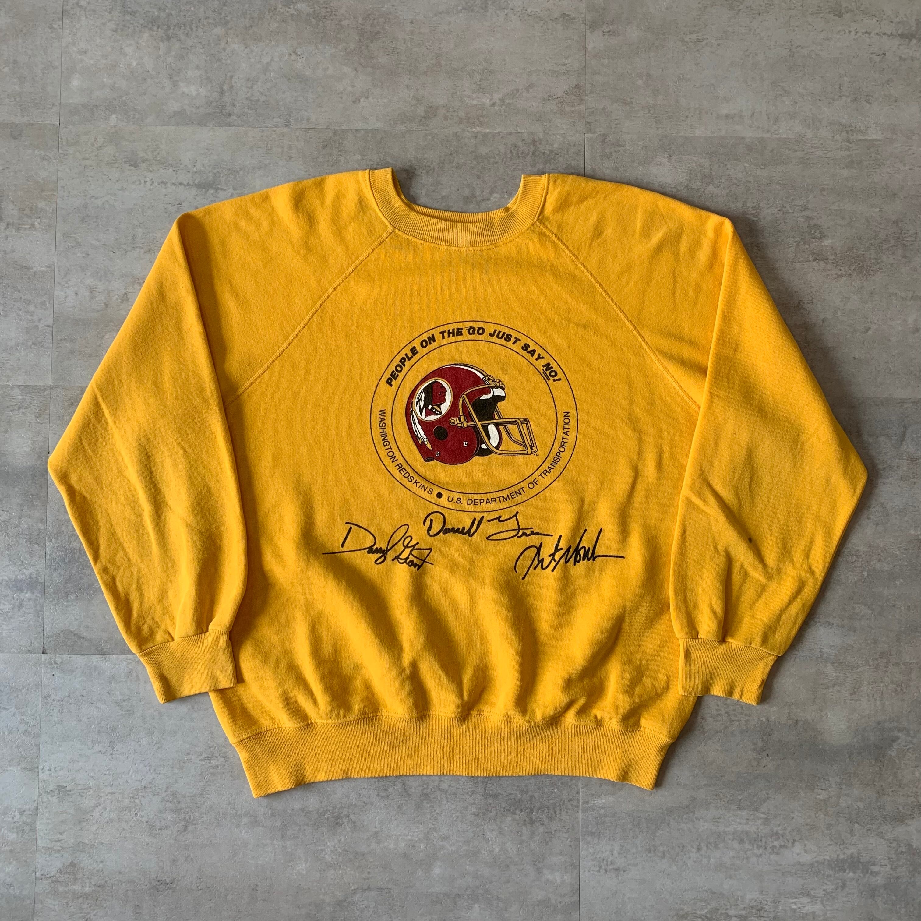 80s 80年代 スウェット ラグランスリーブ フットボール No.202