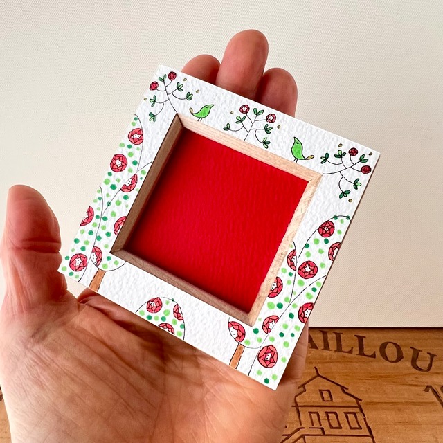 mon-petit（赤） ｜ ちいさなイラスト