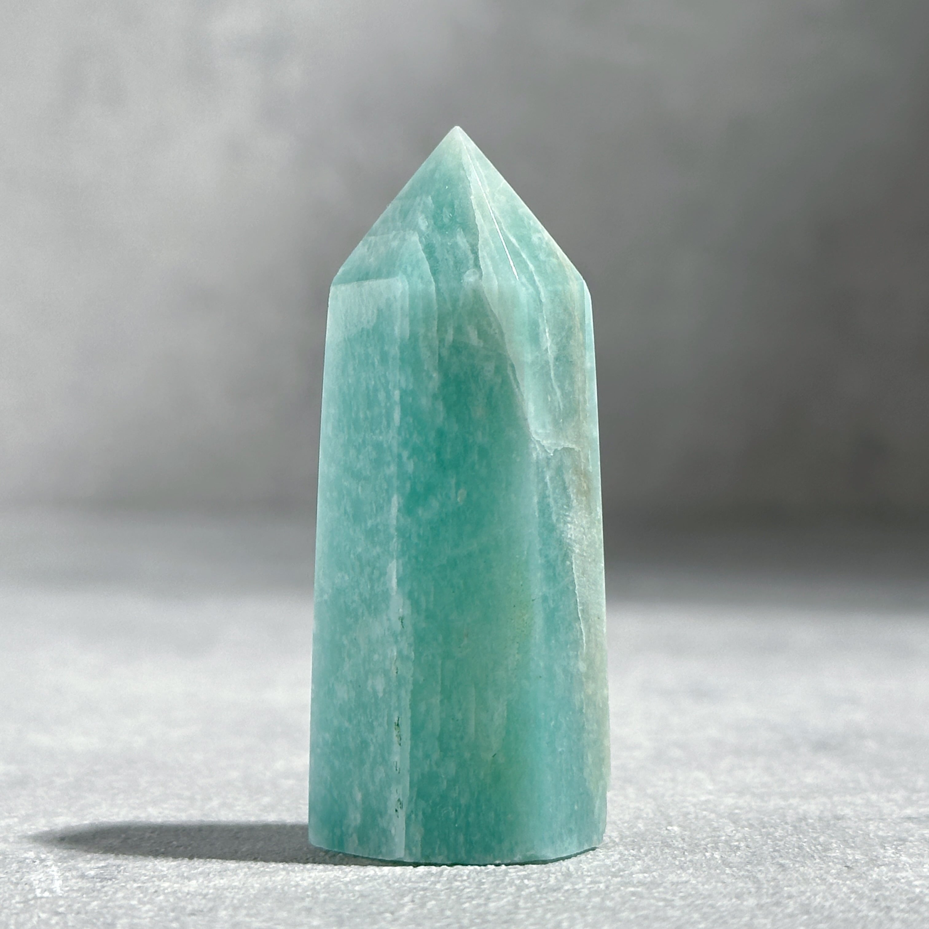 アマゾナイト タワー型11◇Amazonite◇天然石・鉱物・パワーストーン