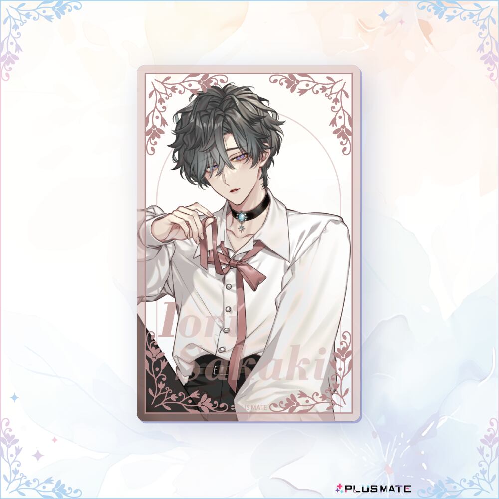 PLUSMATE クリアチェキ風カード 榊木庵