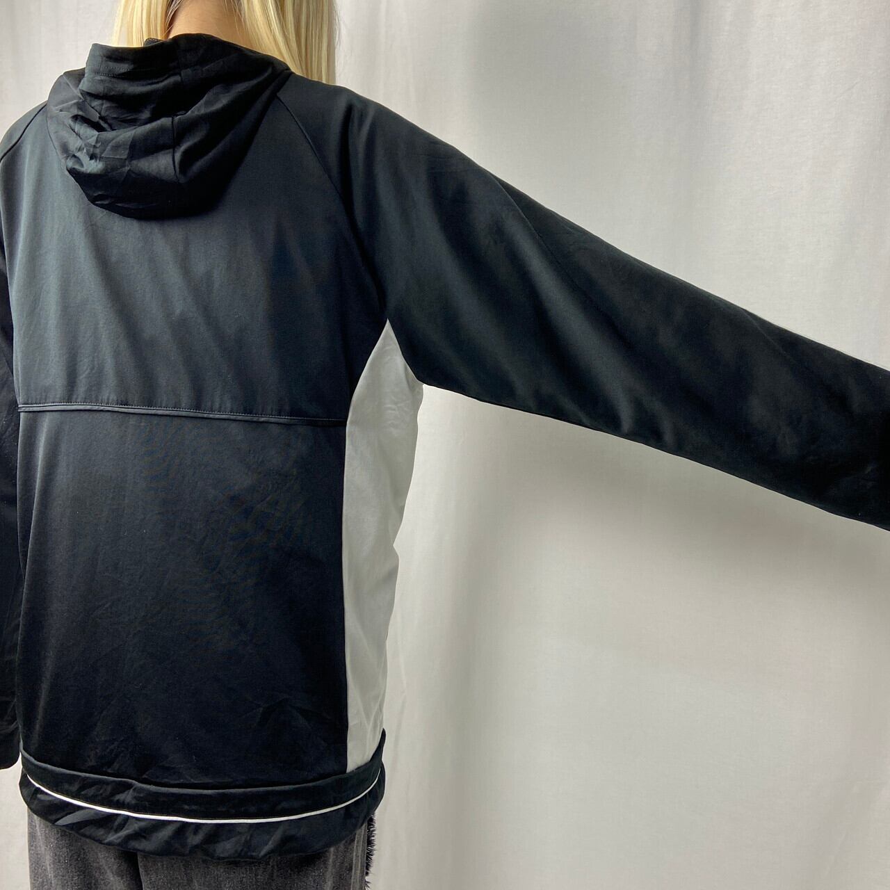 adidas アディダス ジャージパーカー トラックジャケット メンズM 古着