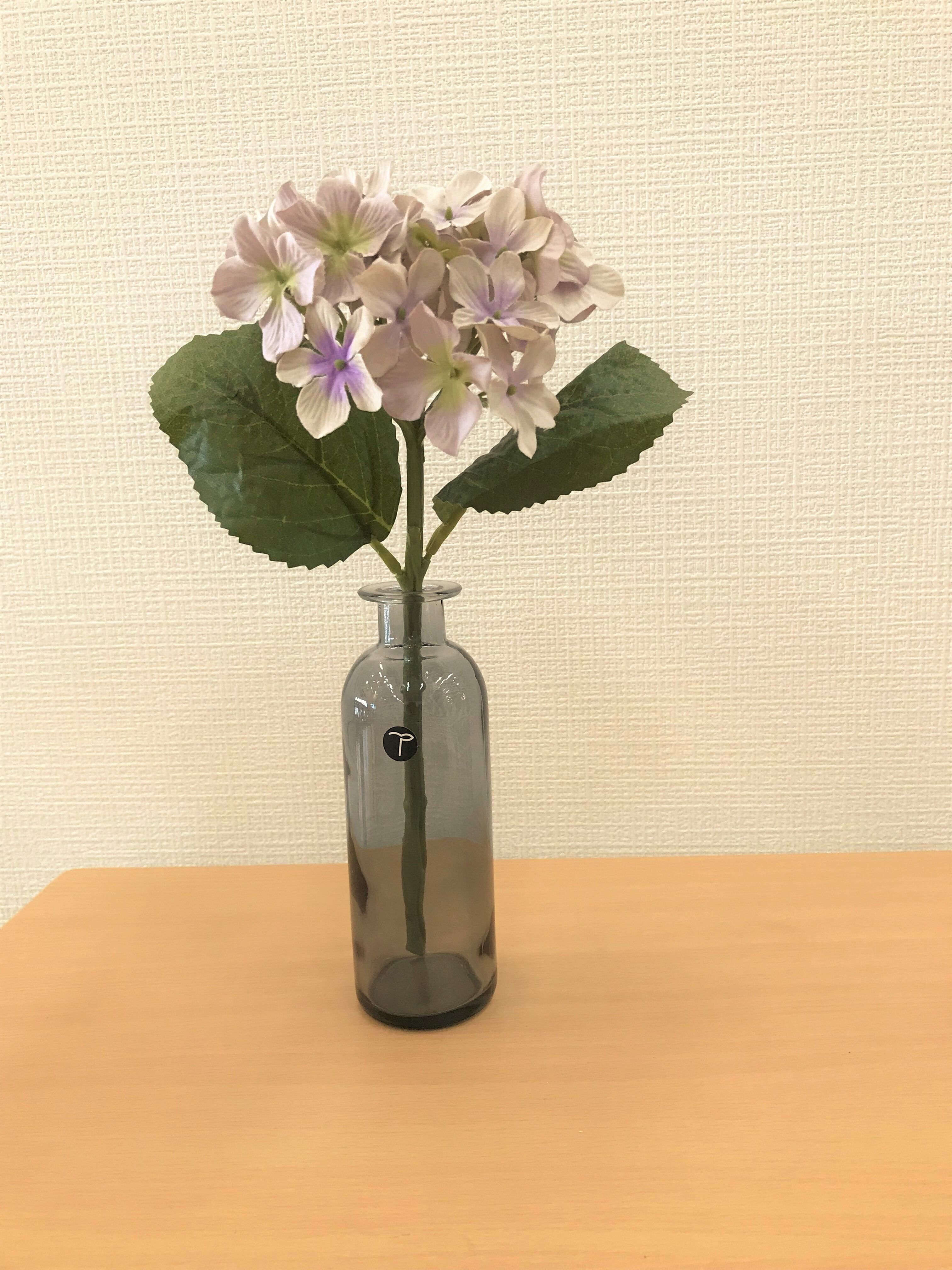 フラワーベースKeidas Singleflower-B Gray