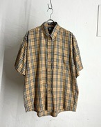 ~90s Burberrys "Nova Check" S/S Shirt USA製