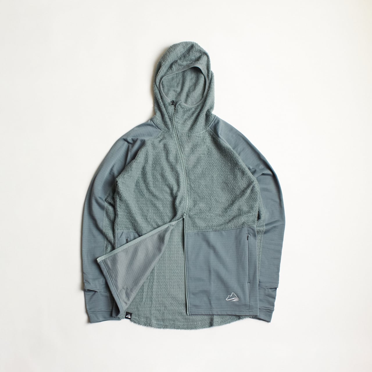 milestone（マイルストーン）Cloud Hoody -Peacock Green メンズ