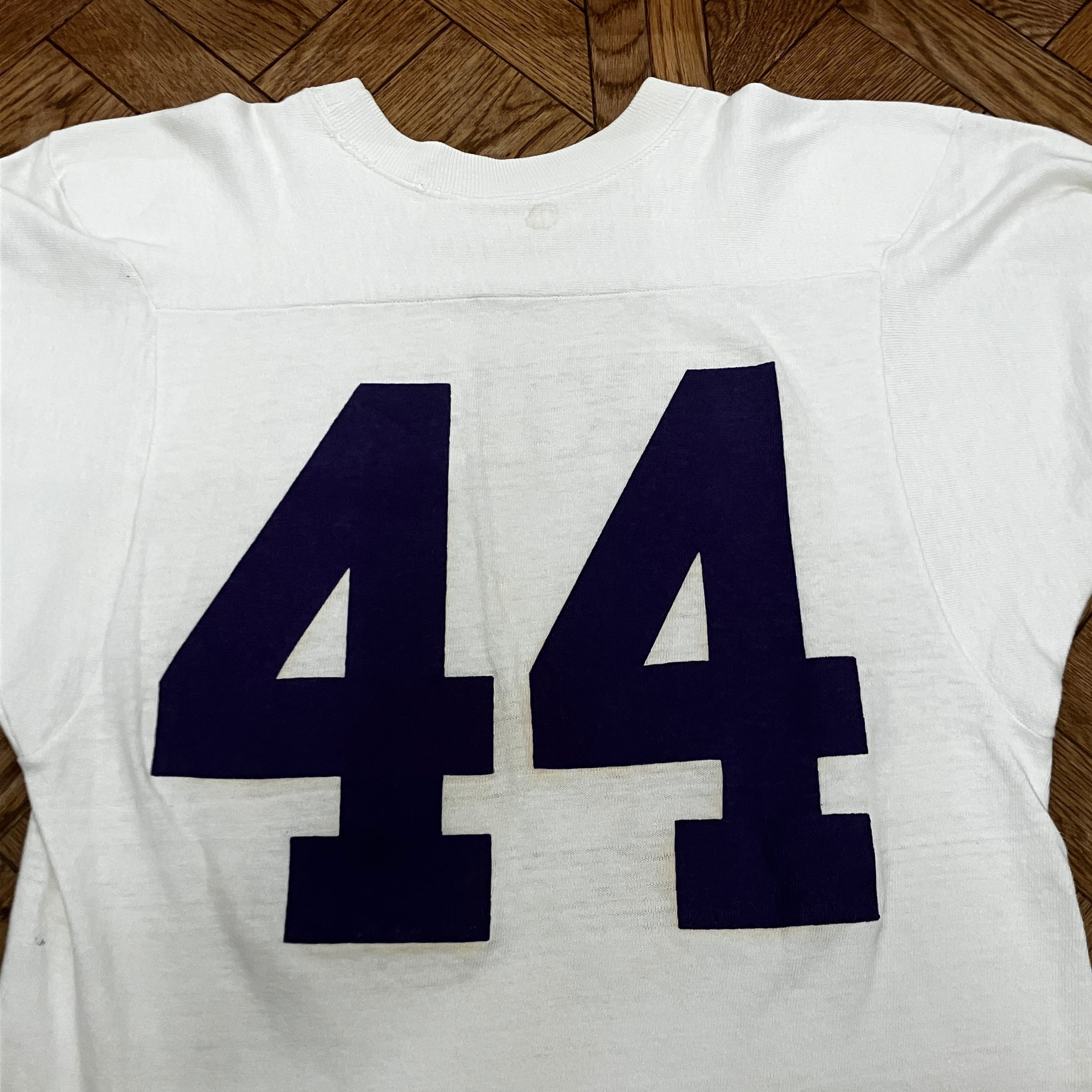1970'S CHAMPION WHITE VIKING FOOTBALL T-SHIRT | safarionline