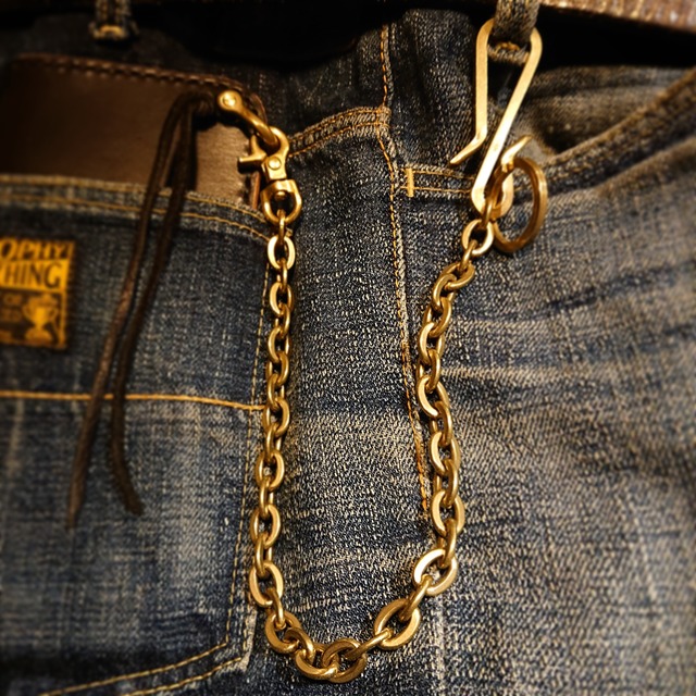 Hook / Brass Wallet Chain / 5800yen / フックヘッドウォレットチェーン真鍮