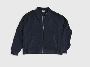 crepuscule”Co/Wo Moss Stitch Zip Blouson”