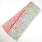 リバーシブル半巾帯 ［candy wing］ピーコック崩し