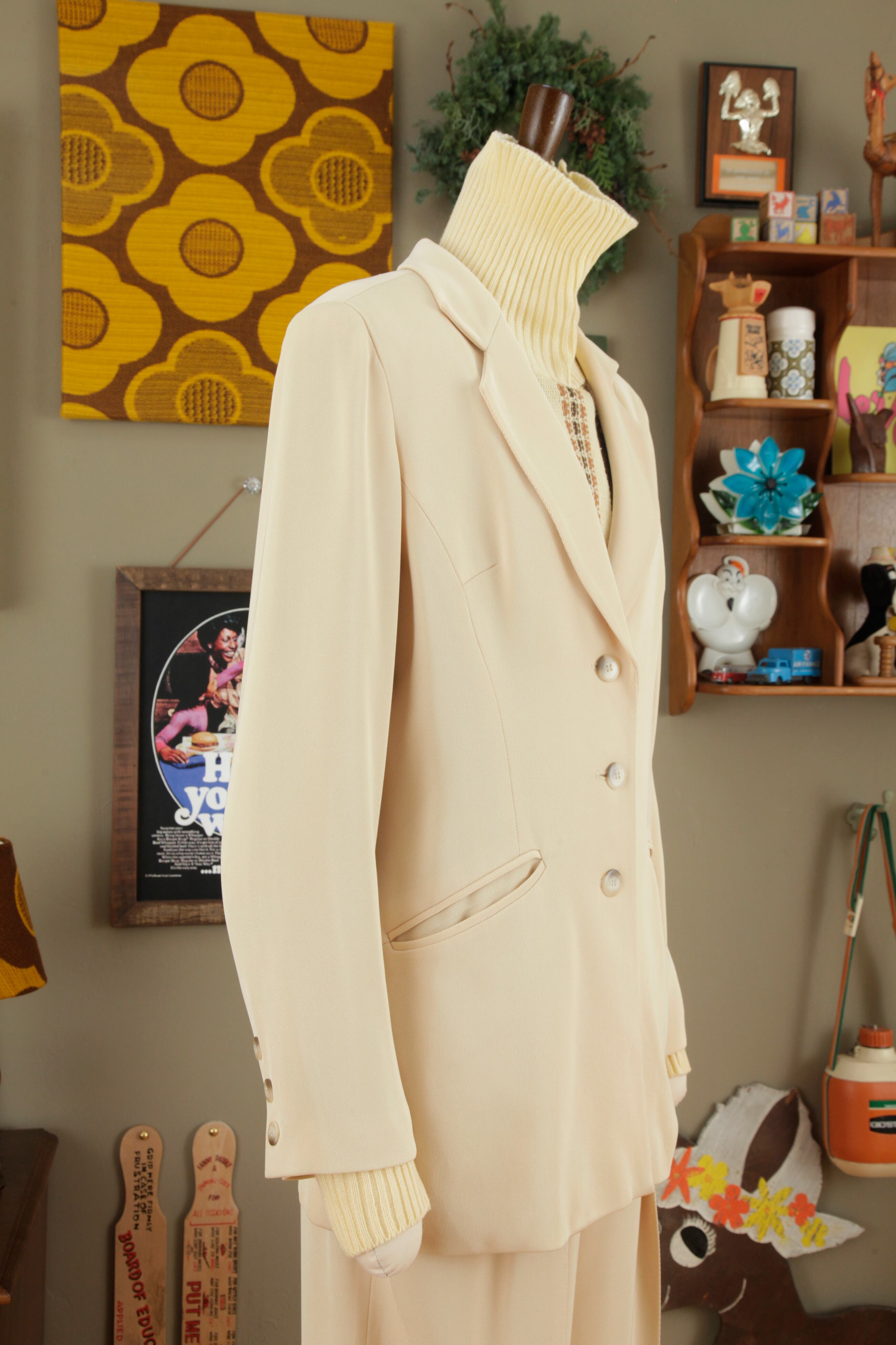 ジャケット・アウター GITMAN vintage tailored jacket beige Shop Gitman Vintage Outerwear at itk online store