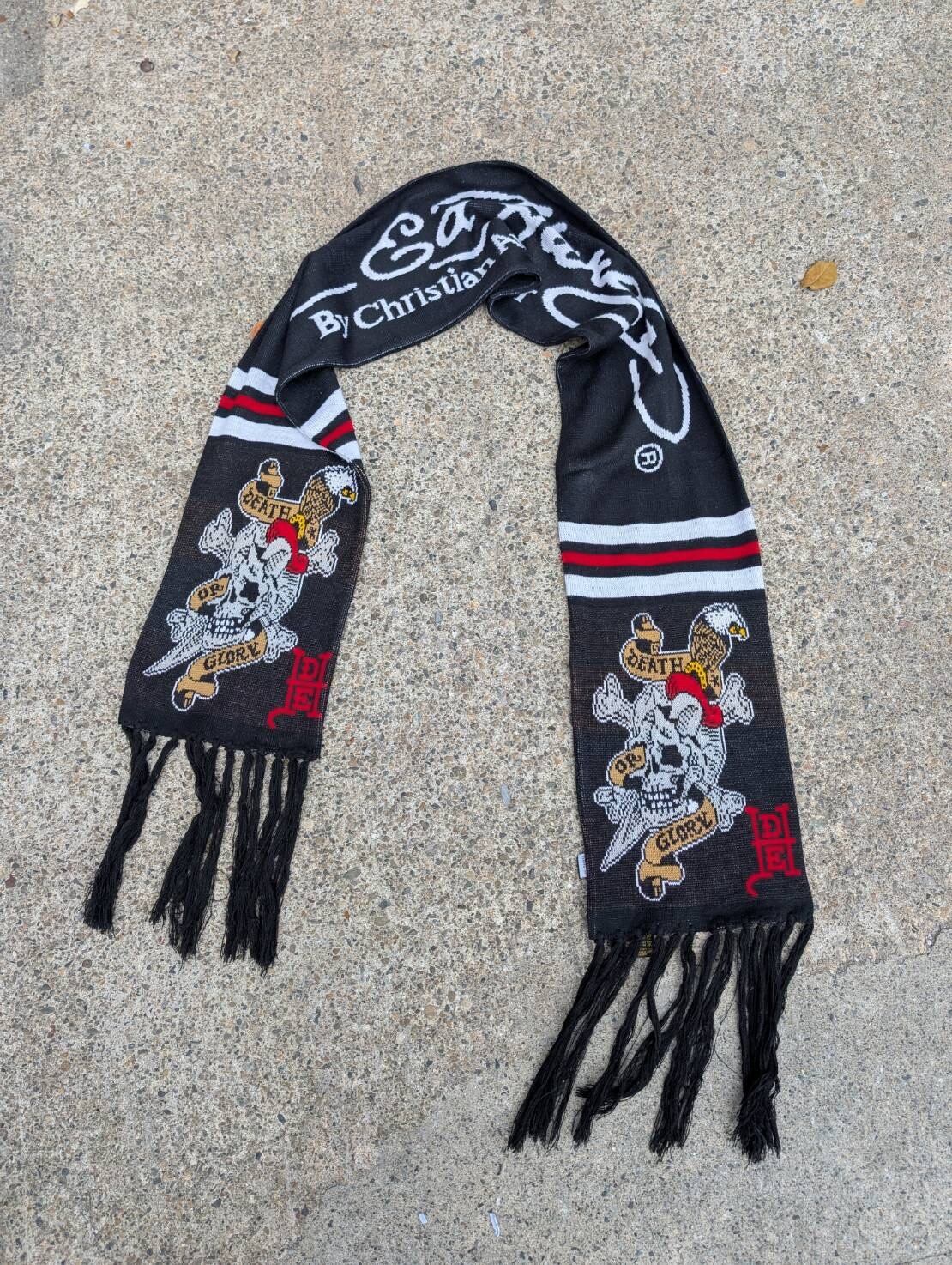 "ED HARDY" skull muffler
