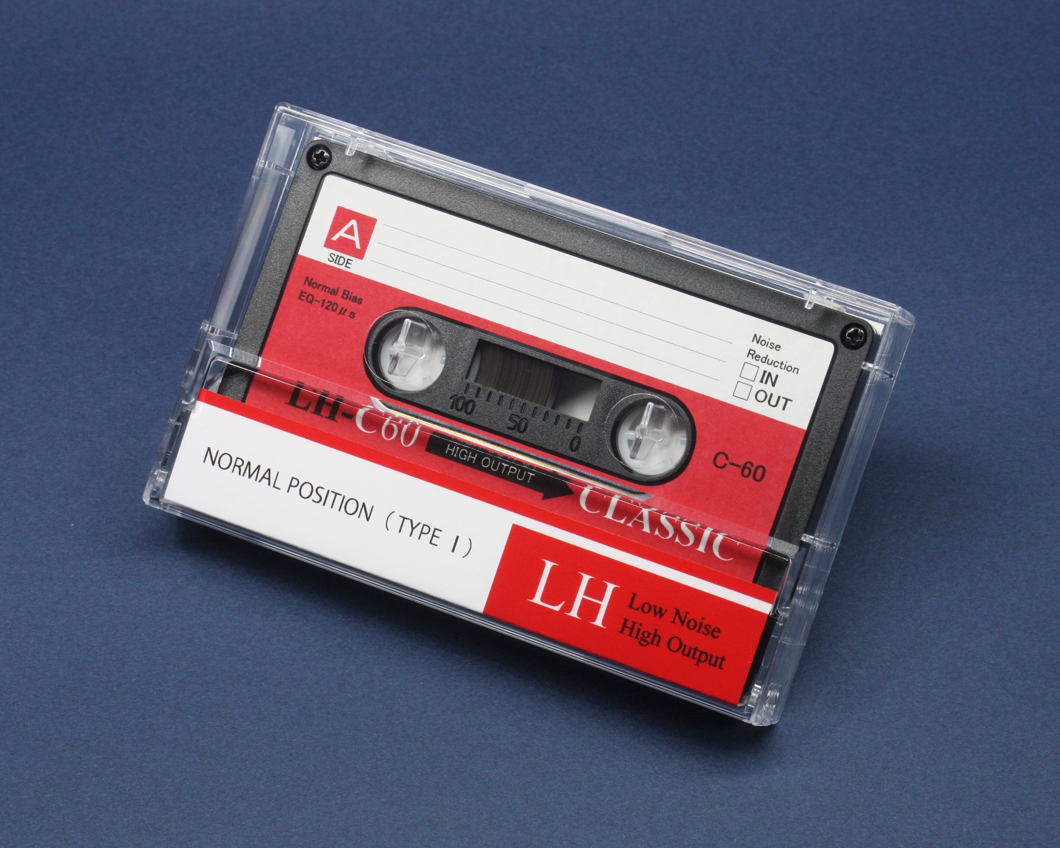 C60・レトロ調黒ハーフカセット.R4：EX／LH | 向実庵 （kou-jitsu-an）