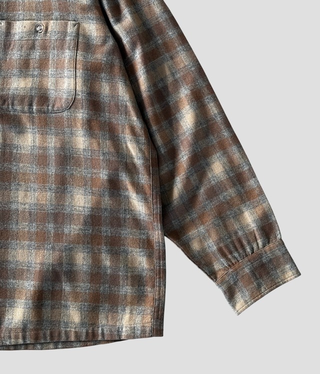 -Pendleton- Vintage 50s XL Board Shirt made in USA