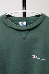 Champion faded green sweat shirt