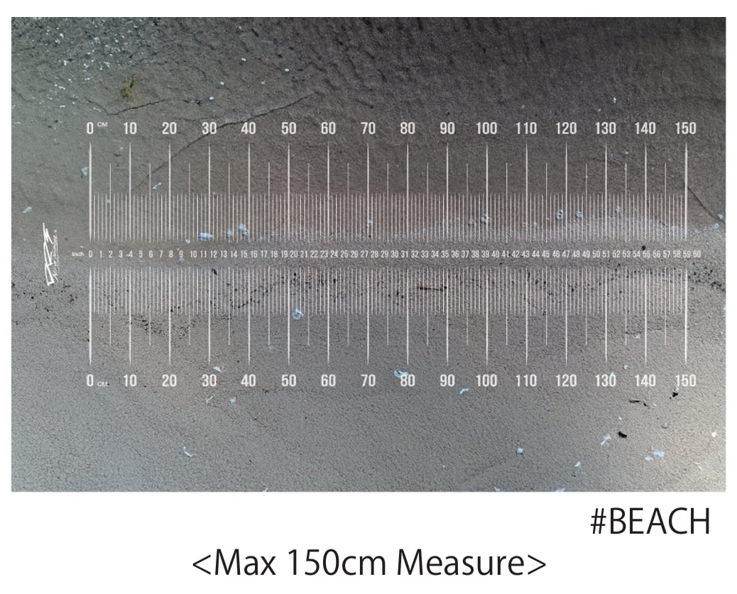 DRT BLACKOUT MEASURE SHEET (MAX150cm) | ルアーショップB－FARM