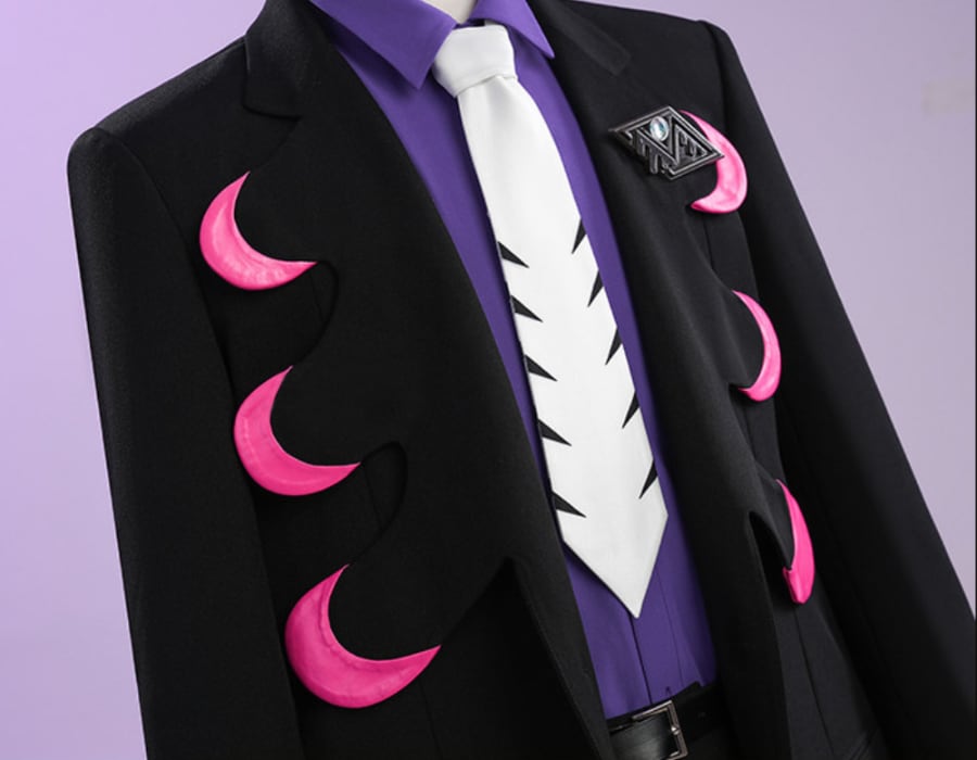 コスプレ衣装 コスプレ衣装 PKMN ZA 風 カラスバ スーツ 通常衣装