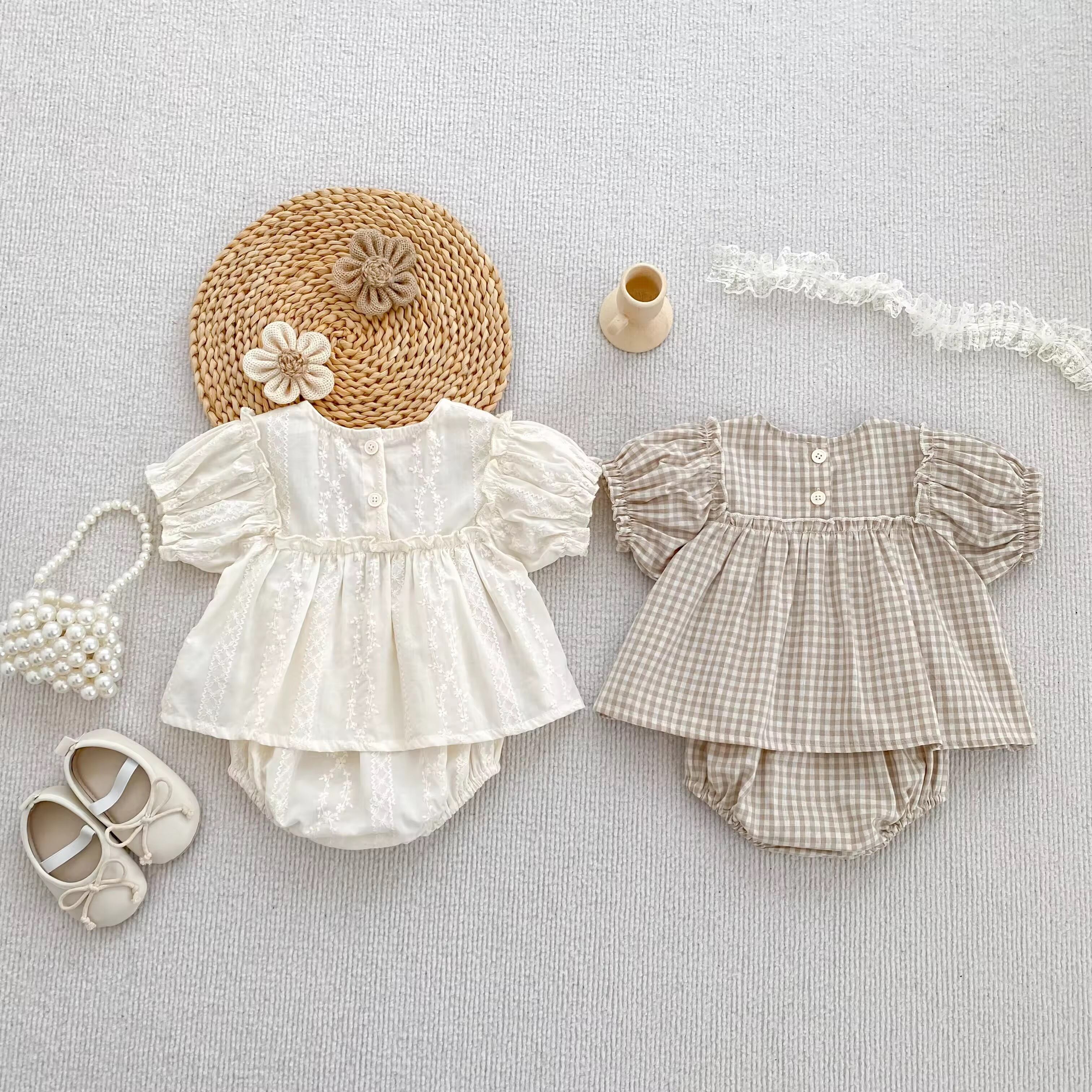 パフスリーブブルマセットアップ