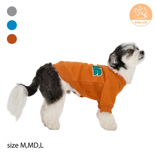 3D LOGO PATCH SWEAT（M,MD,L）3Dロゴパッチスウェット