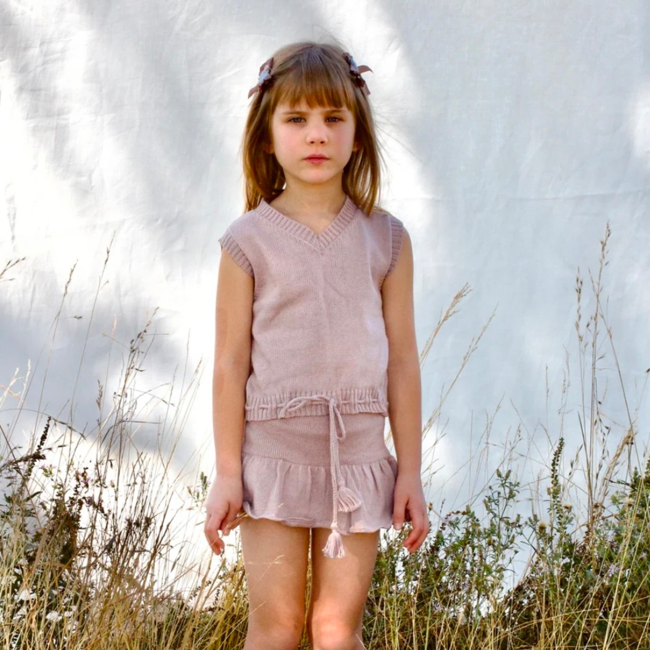 即納 ) 2.4.6y| fine-knit vest | iver & isla - 6