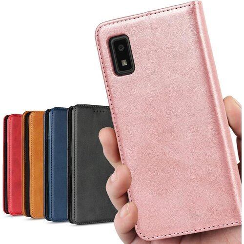 AQUOS wish / wish2 ケース 手帳型 ス 手帳ケース AQUOSwish ケース 手帳 アクオス wish シャープ SHM20 SH51C カードケース カバー 適用 aquoswish2 aquoswish aquos wish 2 スマホケース 手帳型 case iCoverCase 合成皮革 内蔵マグネット ケース 手帳型 スマホケース 携帯カバー カード入れ スタンド機能 落ち着いた色 レトロ ピンク 1170