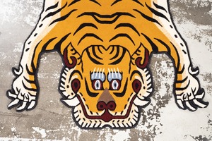 Tibetan Tiger Rug 《Lサイズ•ウール157》チベタンタイガーラグ
