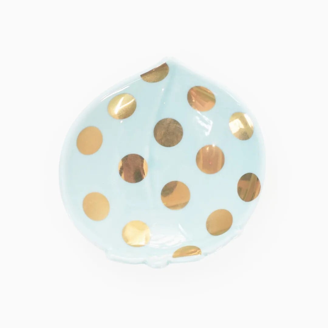 MAME 水玉桃形皿