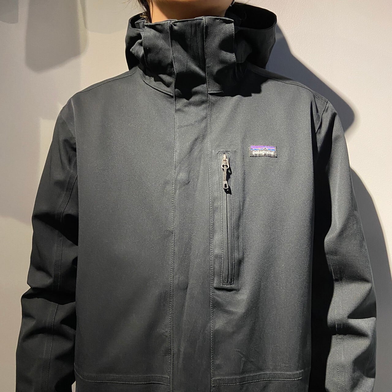 Patagonia メンズトレススリーインワンパーカー インナーダウン付 黒