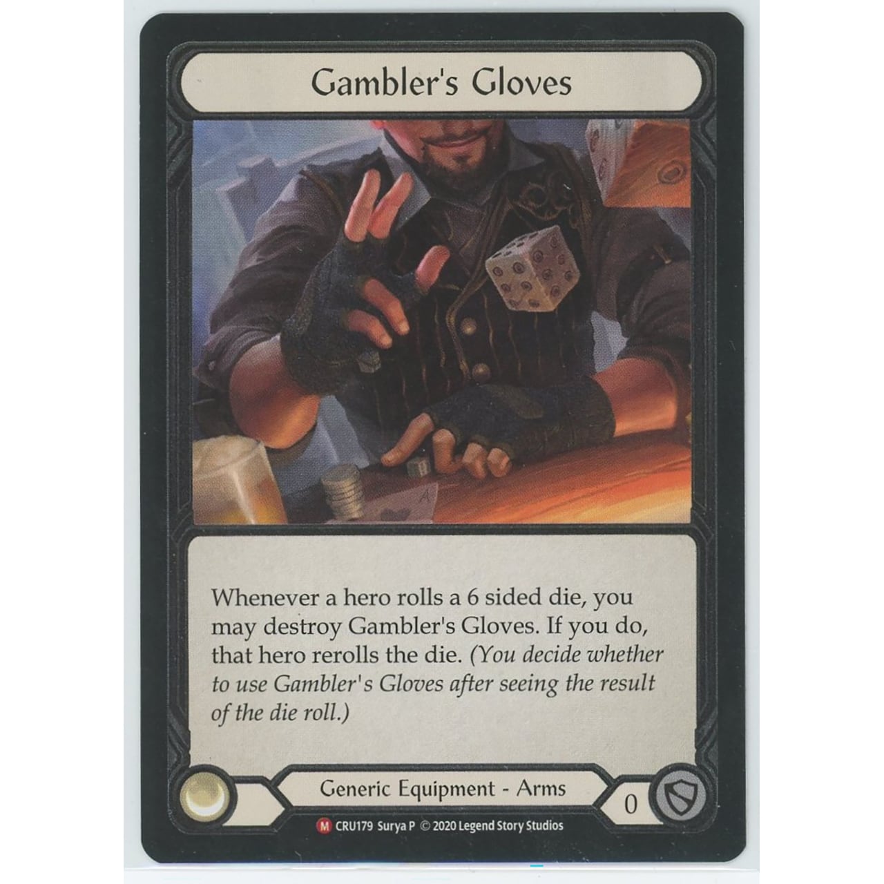 【状態A】Gambler’sGloves (Cold Foil) CRU179 #764