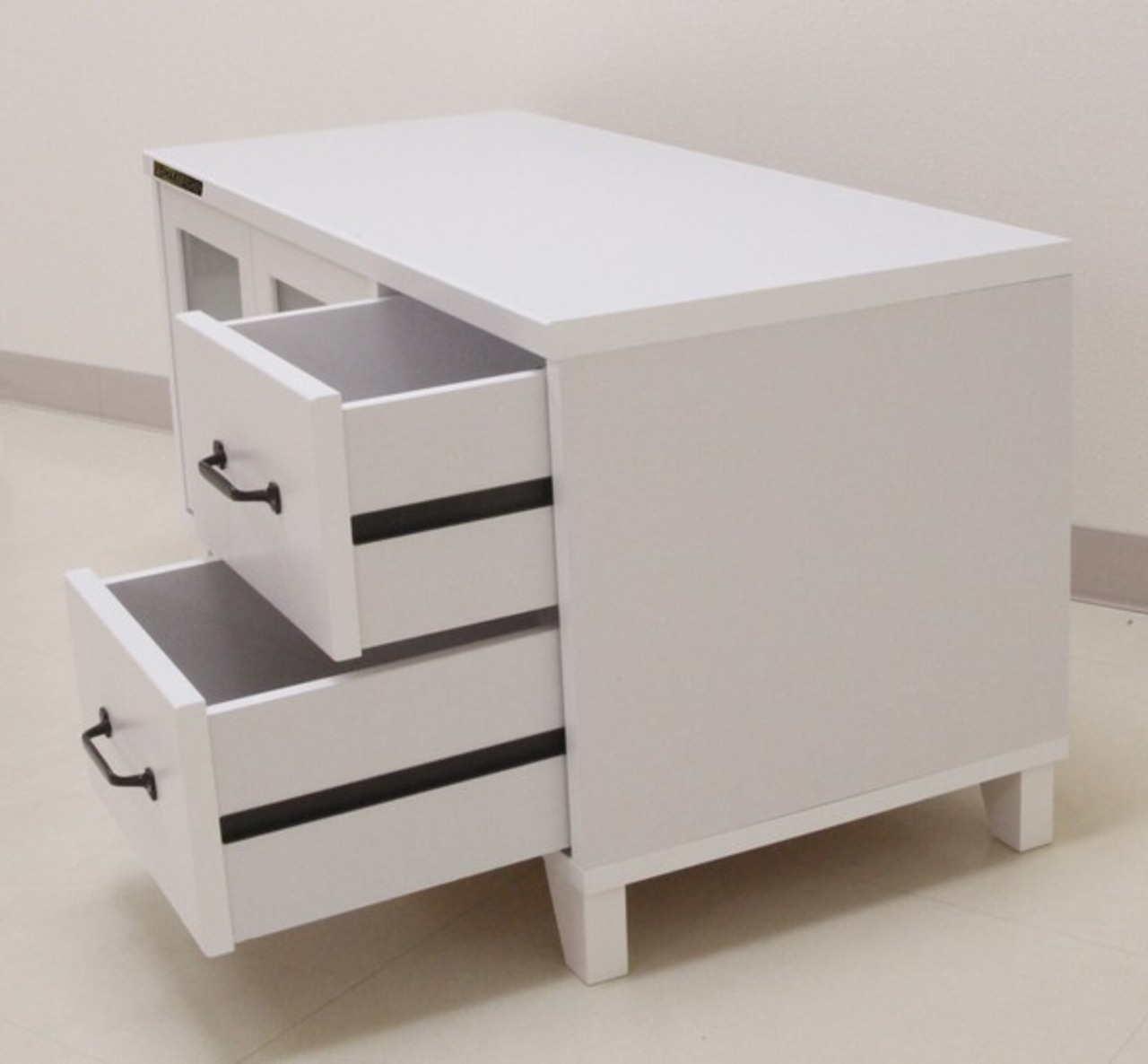 お部屋が広く見えるWH家具シリーズ 組立家具/90ローボード ユリアンII 