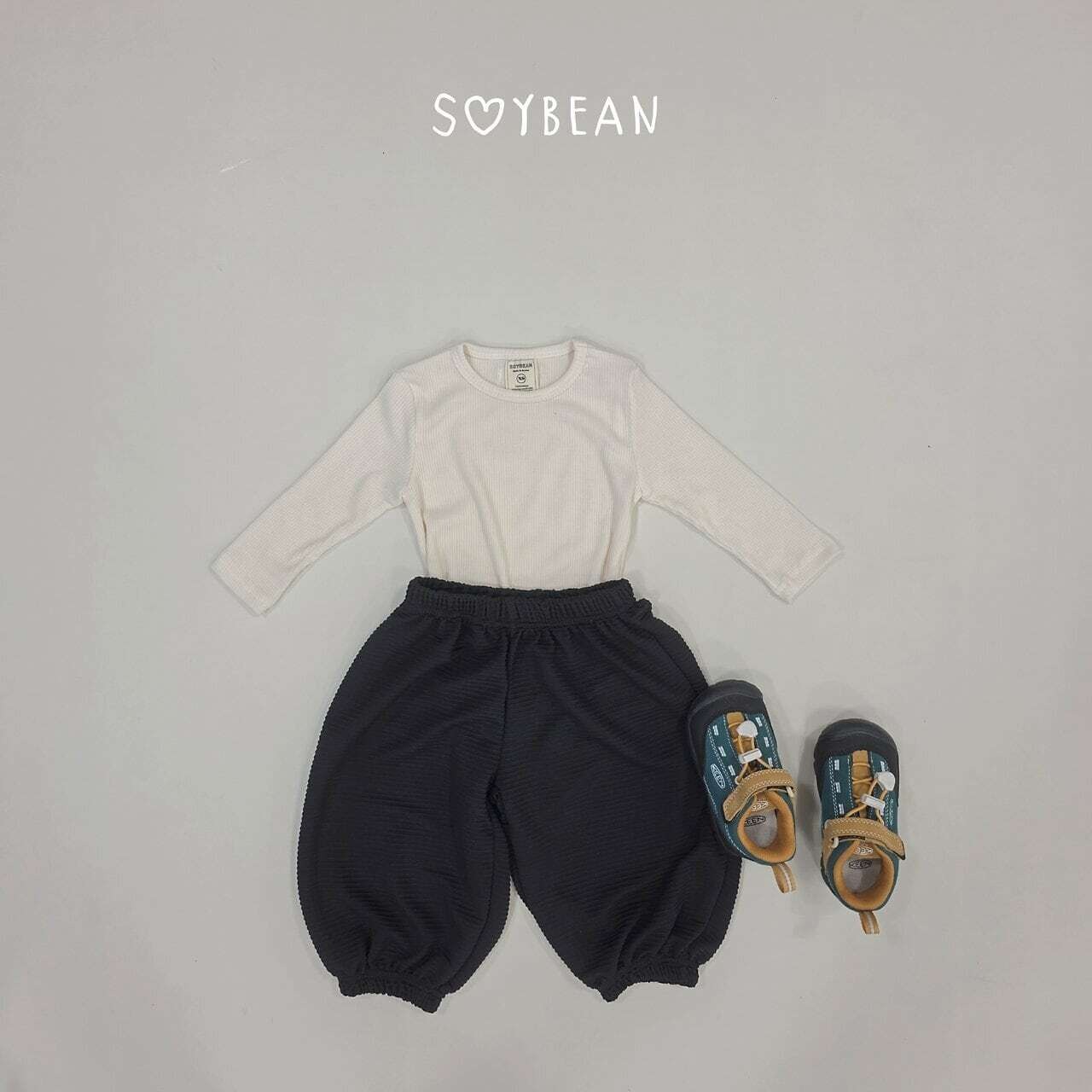 韓国子供服 / 26Autumn / soybean / リトルカラー 上下セット / キッズ服 / 秋服 *XS~XL*