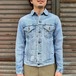 90s USA製 リーバイス levi's デニムジャケット 4rs トラッカージャケット S 80s アイスブルー ヴィンテージ アメカジ サード インディゴ