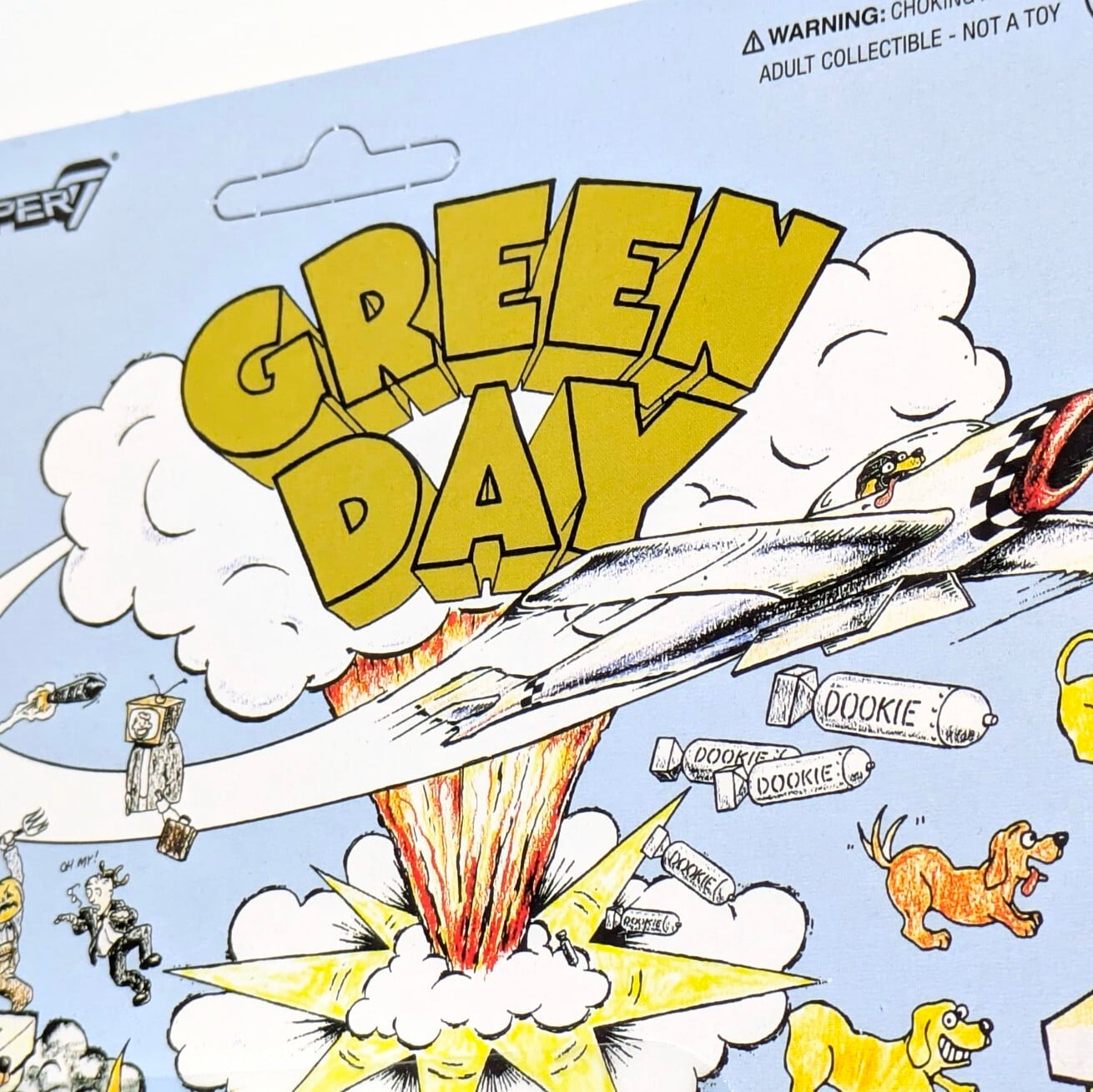 【 スーパー7 ReAction Figures 】GREEN DAY グリーン・デイ: ドゥーキー ドッグ / SUPER7 /スーパー7〚アメリカン雑貨 アメトイ〛