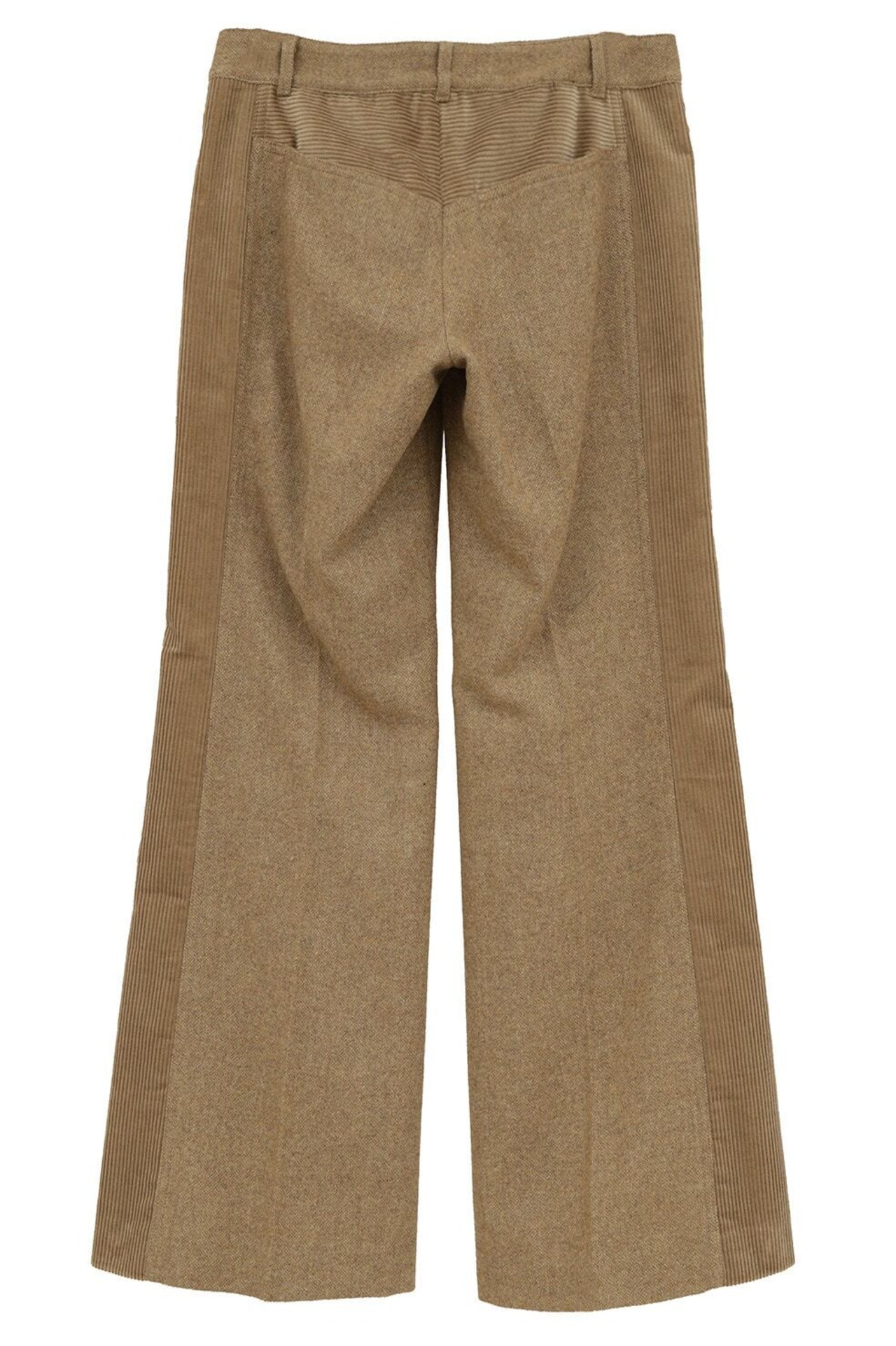 CLANE CORDUROY PANEL MELANGE PANTS