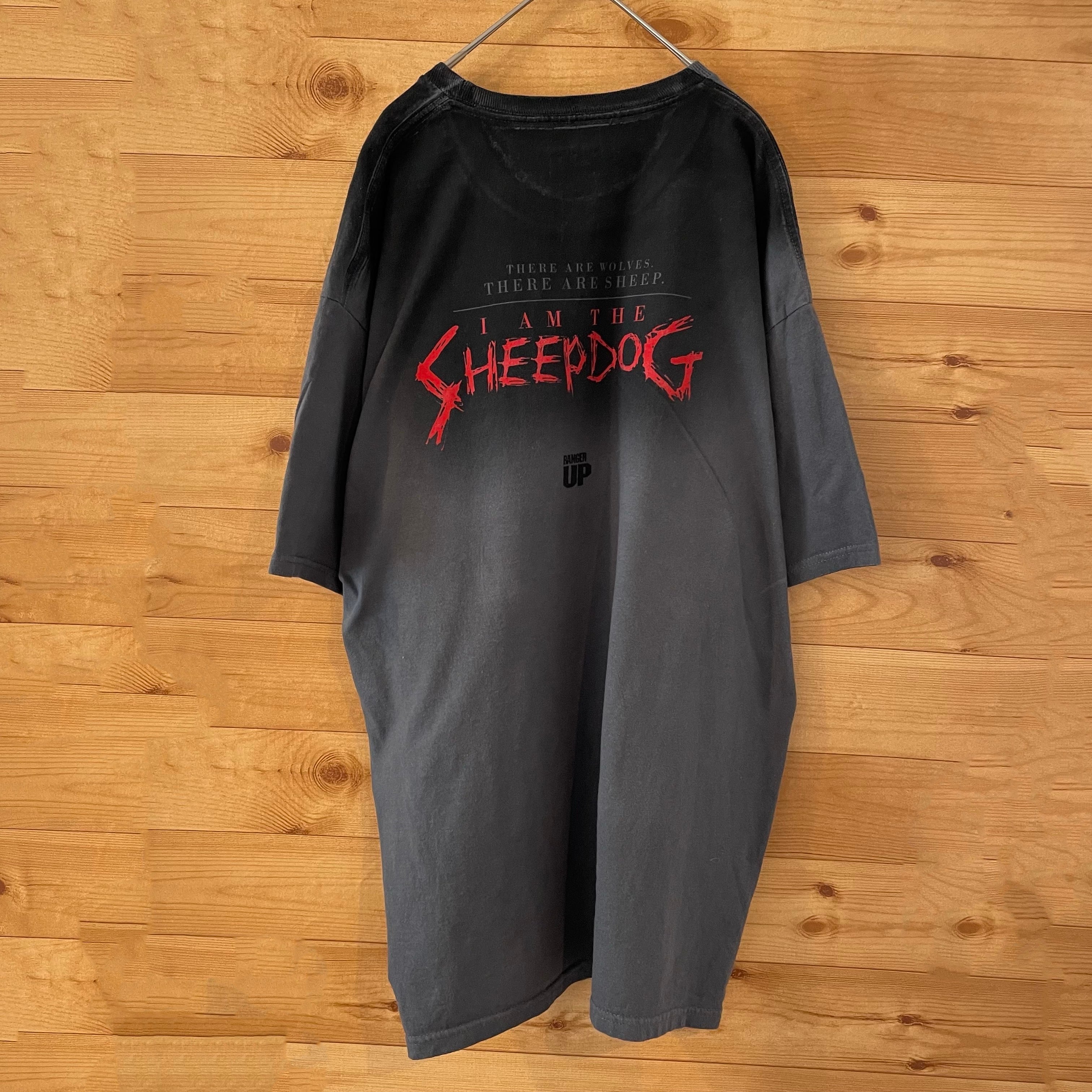 RANGER UP】バックプリント sheepdog 半袖 Tシャツ XL ビッグサイズ