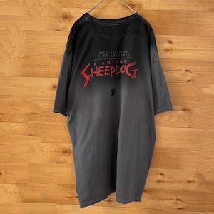 【RANGER UP】バックプリント sheepdog 半袖 Tシャツ XL ビッグサイズ グラデーション US古着 アメリカ古着