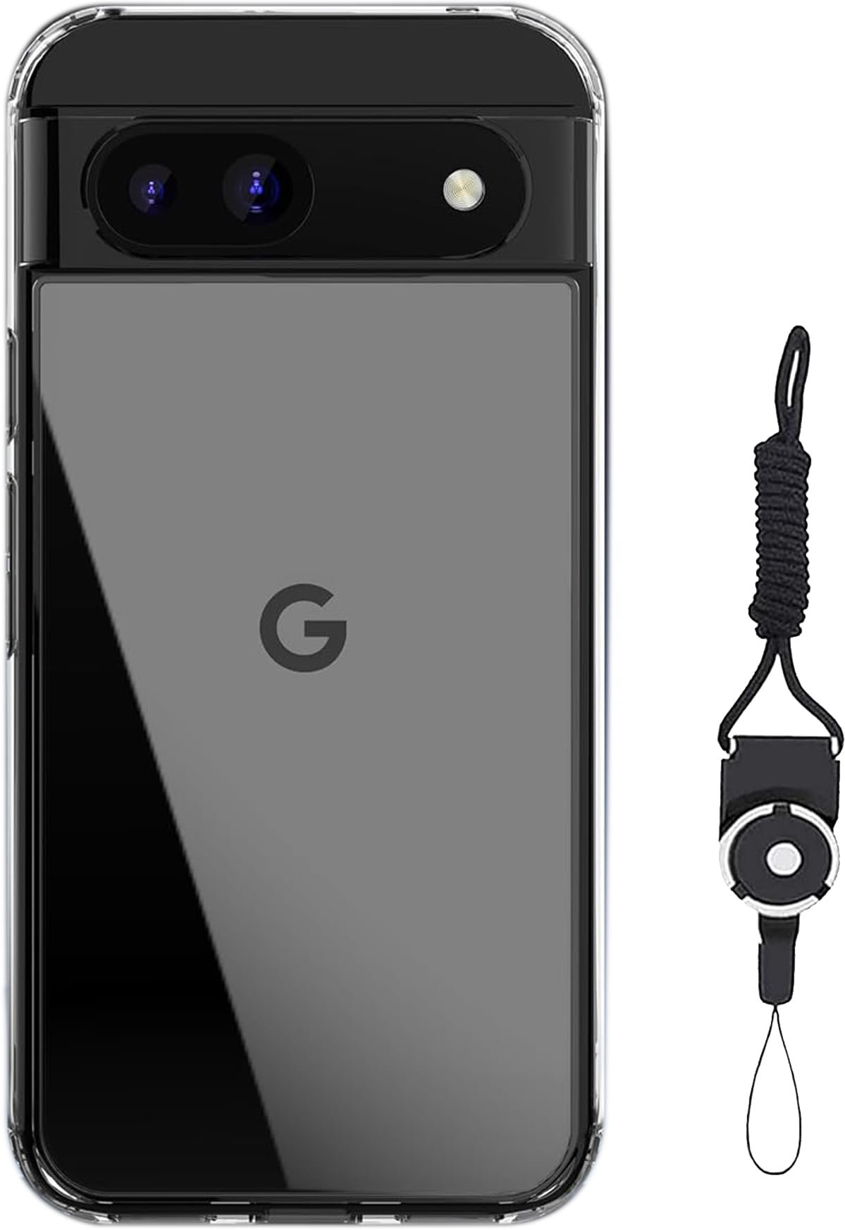 Briacicell For Google Pixel 8 用の ケース クリア 全透明 TPU 耐衝撃 指紋防止 擦り傷防止 落下防止 ッジ Google Pixel 8 用の保護カバー インストール簡単 耐衝撃 黄変しにくい 防塵 薄型 軽量 柔らかい手触り