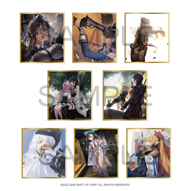 勝利の女神：NIKKE The Memoir scene ～chapter.00-14～ アクリルクリア色紙 BOX 全8種
