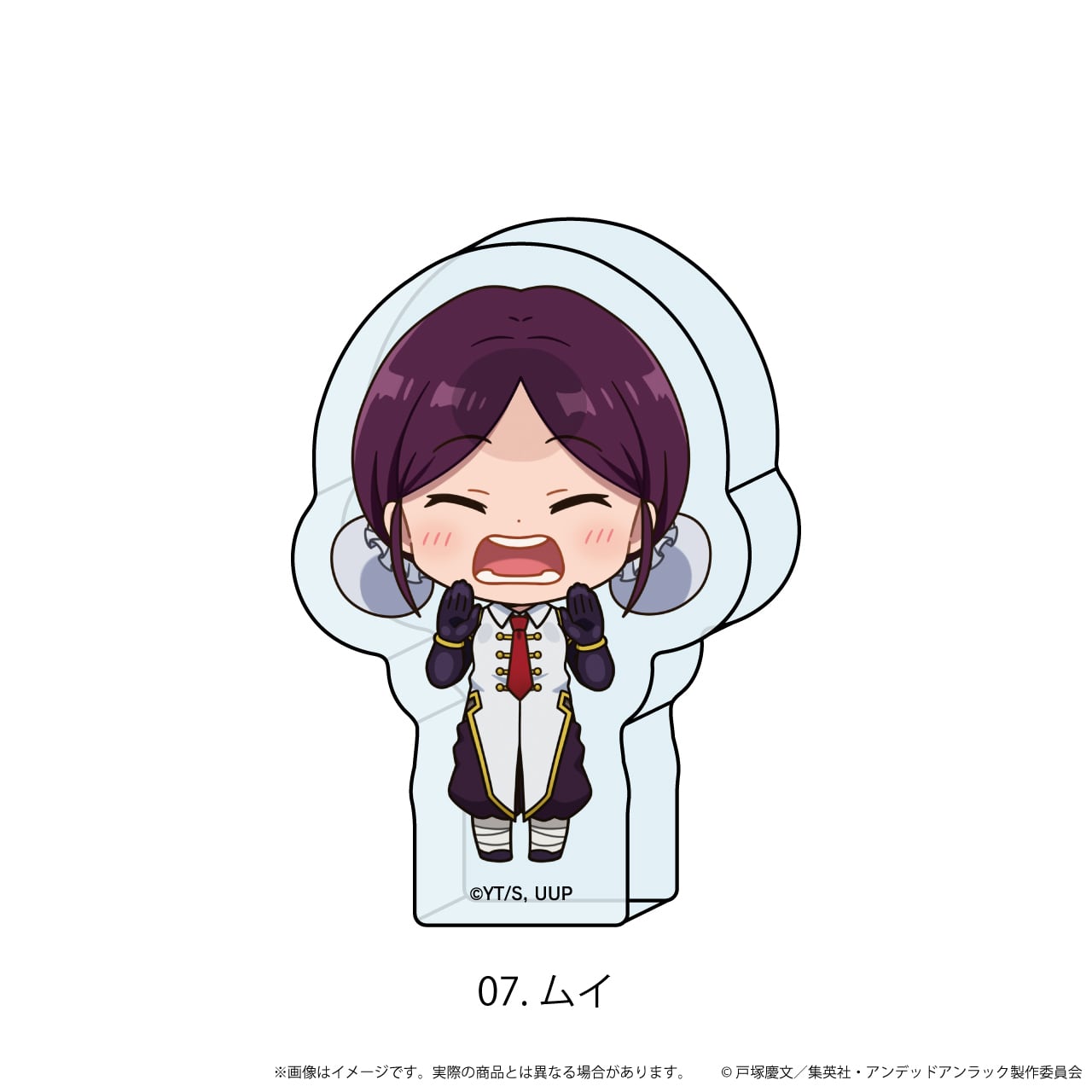 ミニアクリルブロック「アンデッドアンラック」(ここぺたver