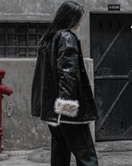 Reversible Leather Jacket 2color【G1155】