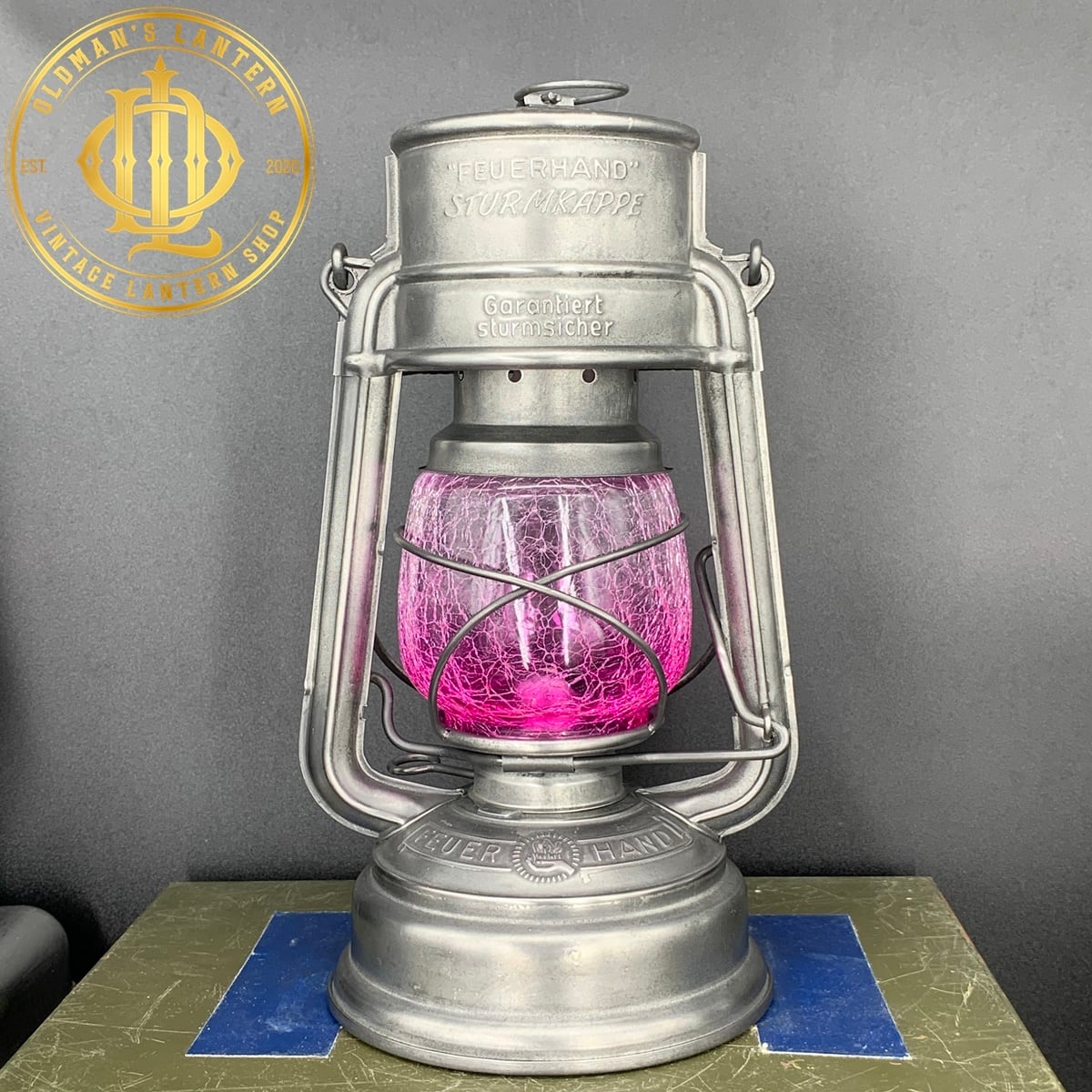 FEUERHAND 276 STK クロングラス Feuerhand ホヤ 275 276 デイツ BAT クロングラス グレー | Oldman's