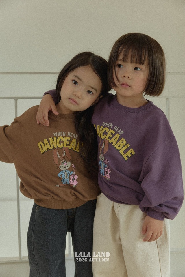 《予約》送料無料【lalaland】Rabbit Sweatshirt