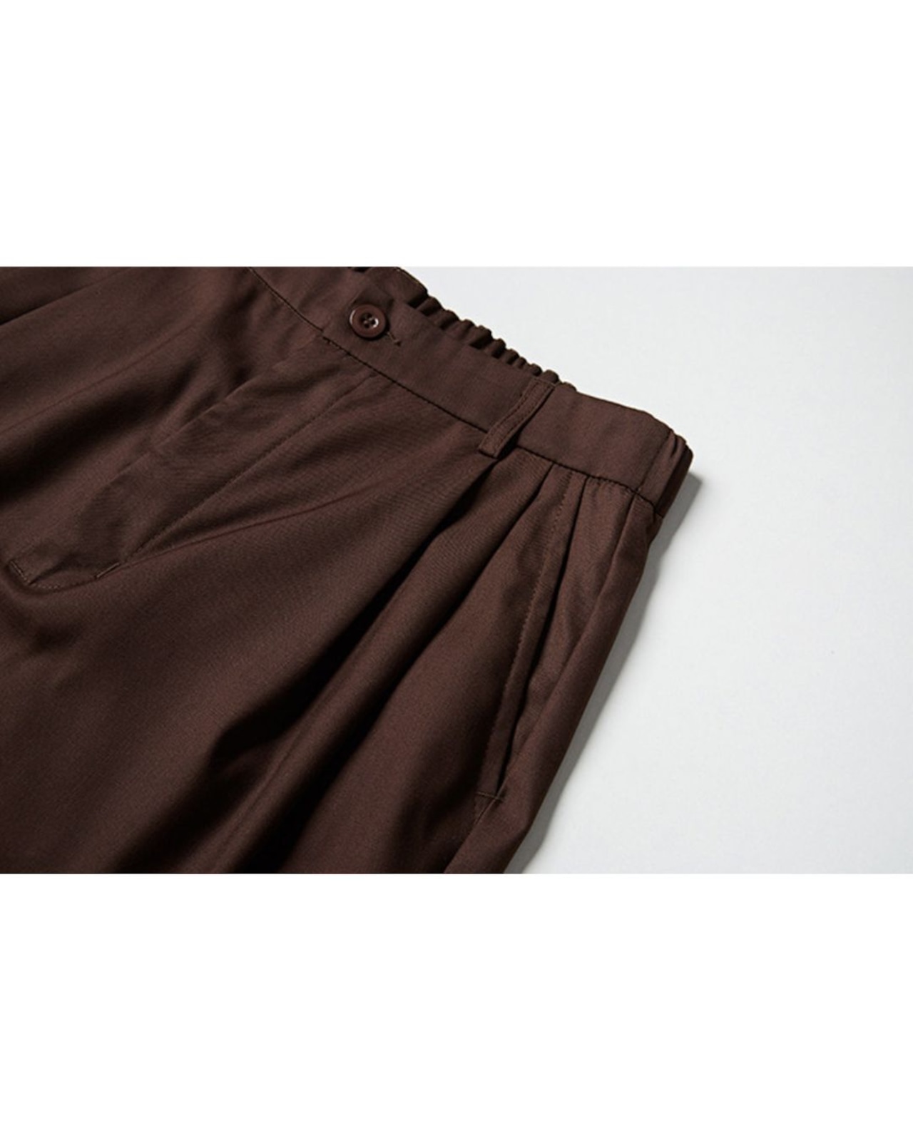 タック入り ワイド フルレングス パンツ　S0448